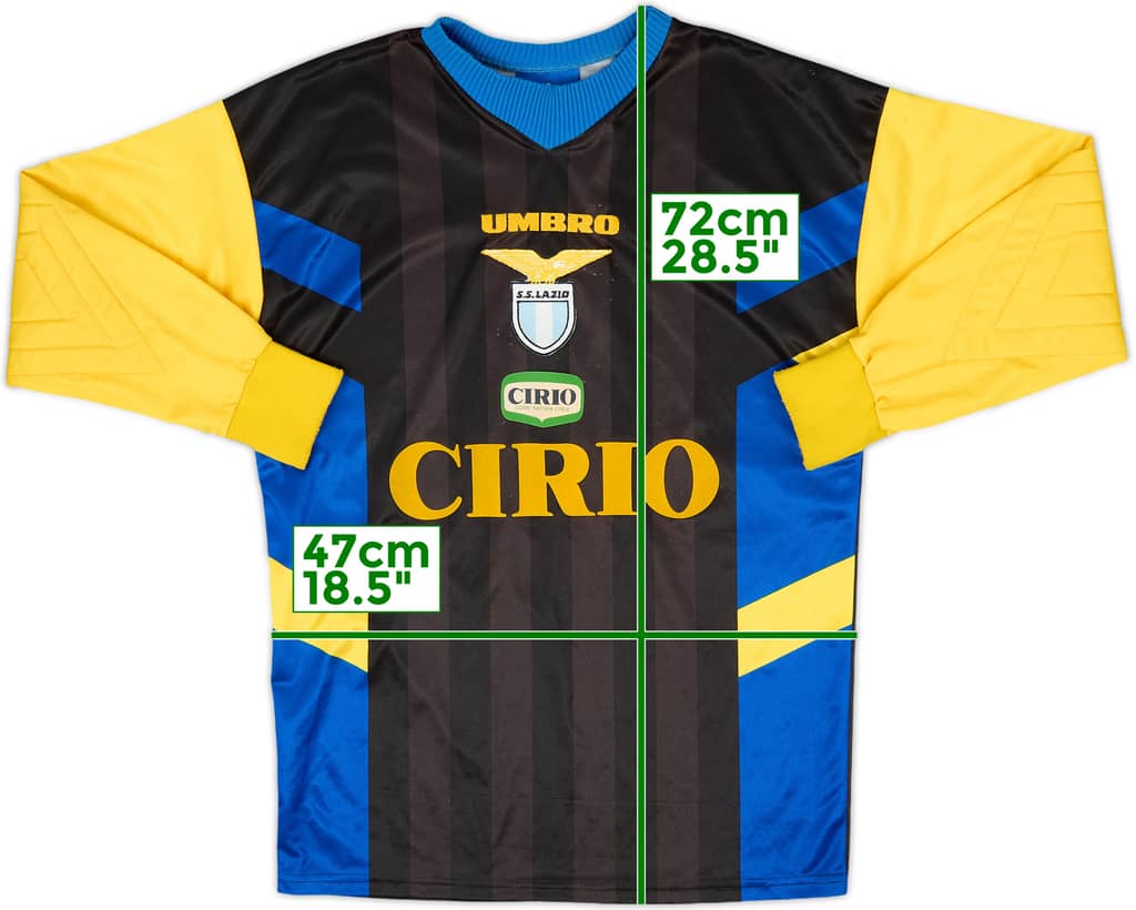 1997-98 Lazio GK Shirt - 9/10 - (Y)