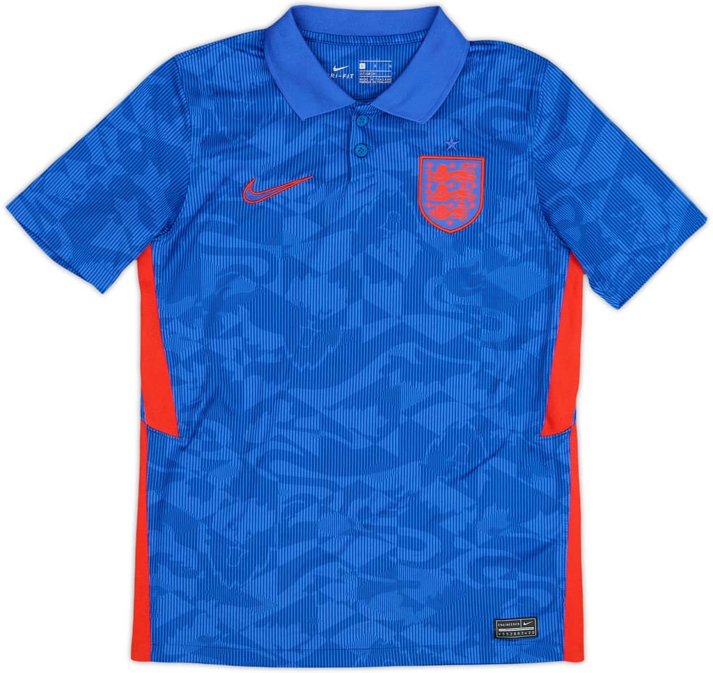 2020-21 England Away Shirt - 10/10 - (L.Boys)