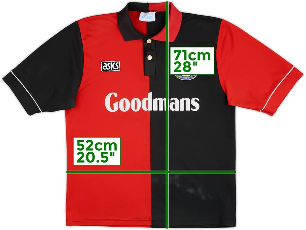 1993-95 Portsmouth Away Shirt - 4/10 - (L)