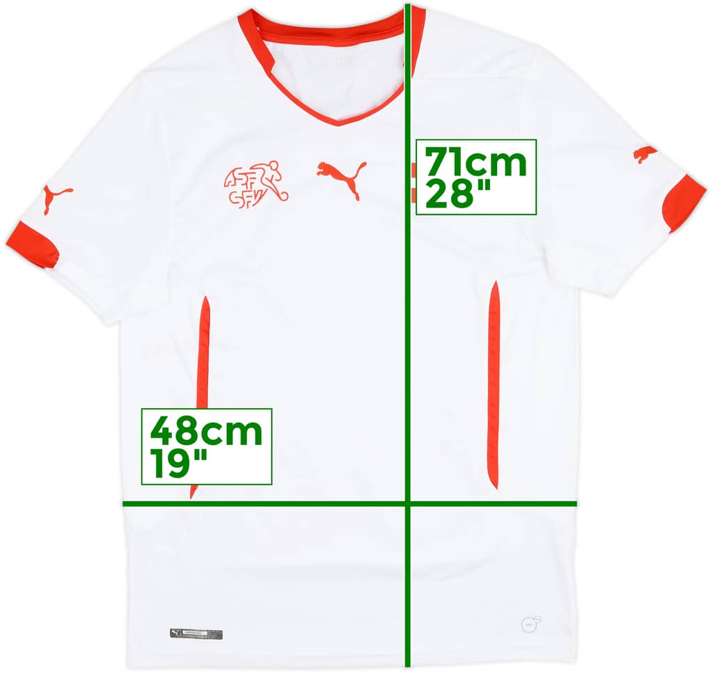 2014-15 Switzerland Away Shirt - 5/10 - (M)