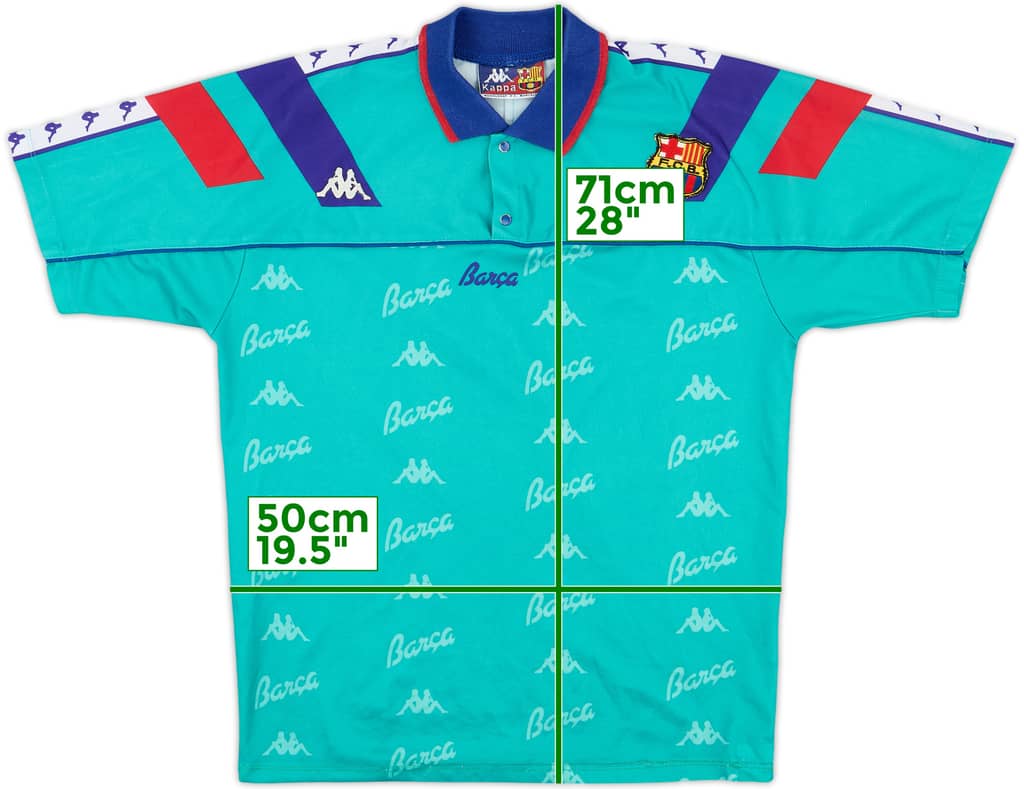 1992-95 Barcelona Away Shirt - 8/10 - (L)