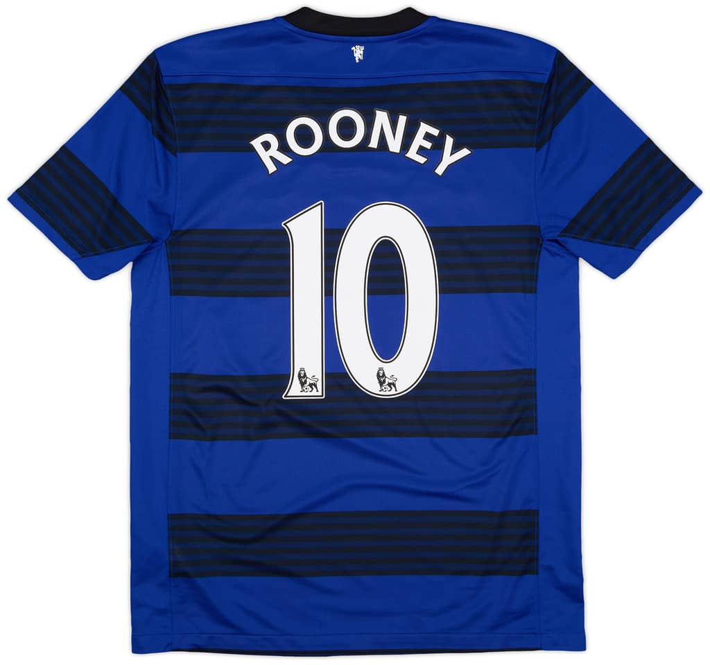 2011-13 Manchester United Away Shirt Rooney #10 - 8/10 - (S)