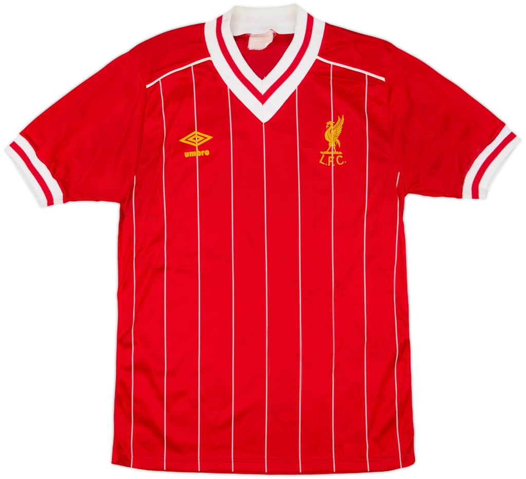 1982-85 Liverpool Home Shirt - 6/10 - (M)