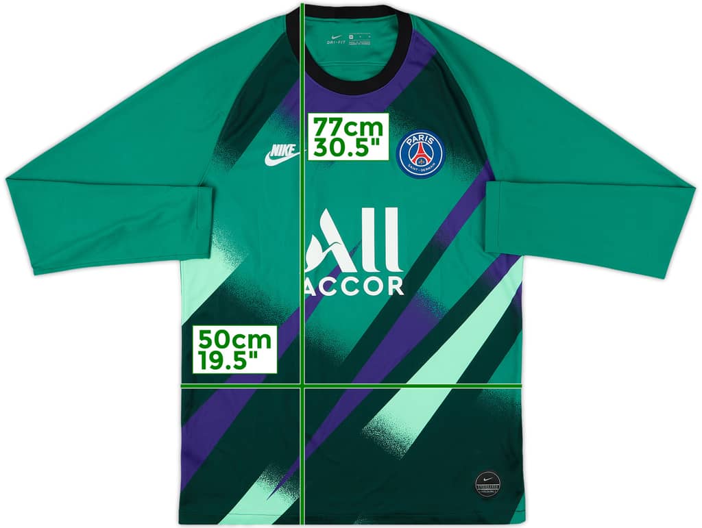 2019-20 Paris Saint-Germain GK Shirt - 8/10 - (M)
