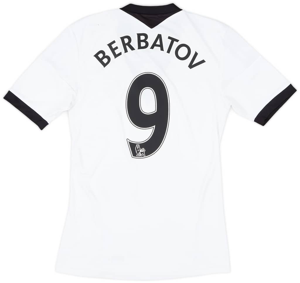 2013-14 Fulham Home Shirt Berbatov #9 - 8/10 - (S)