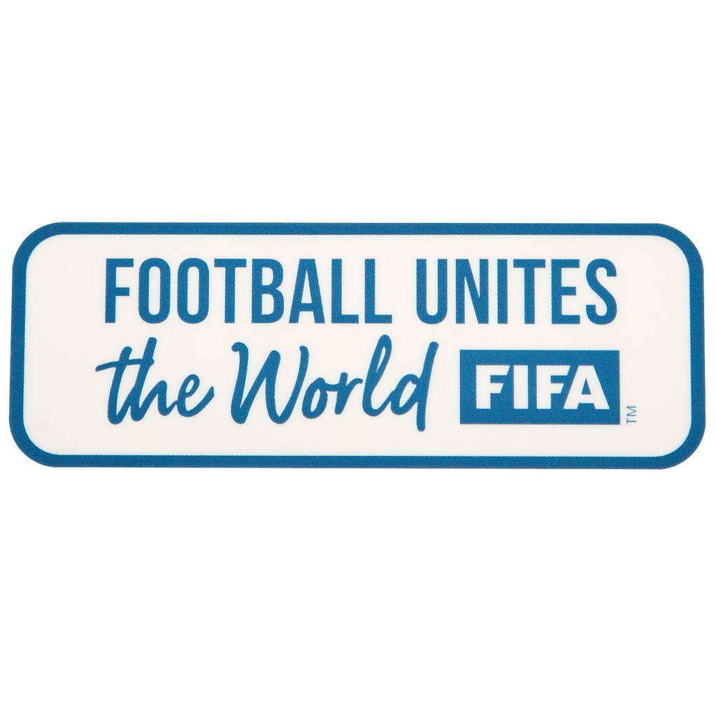 2025 FIFA Club World Cup Football White Blue Player Issue Patch