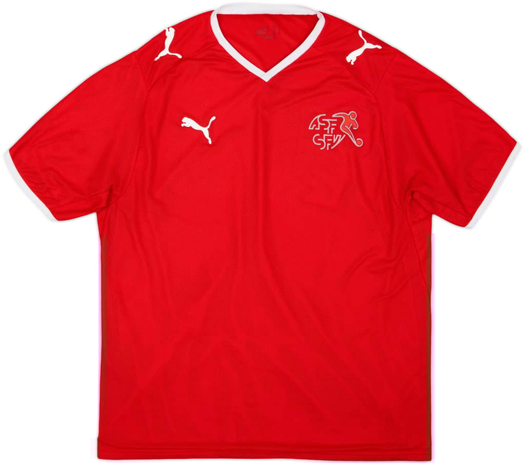 2008-10 Switzerland Home Shirt - 7/10 - (L)