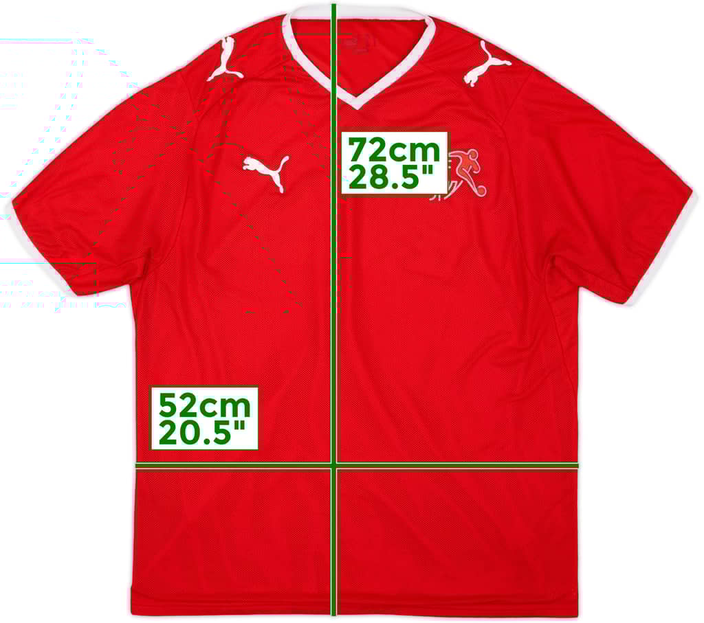 2008-10 Switzerland Home Shirt - 7/10 - (L)