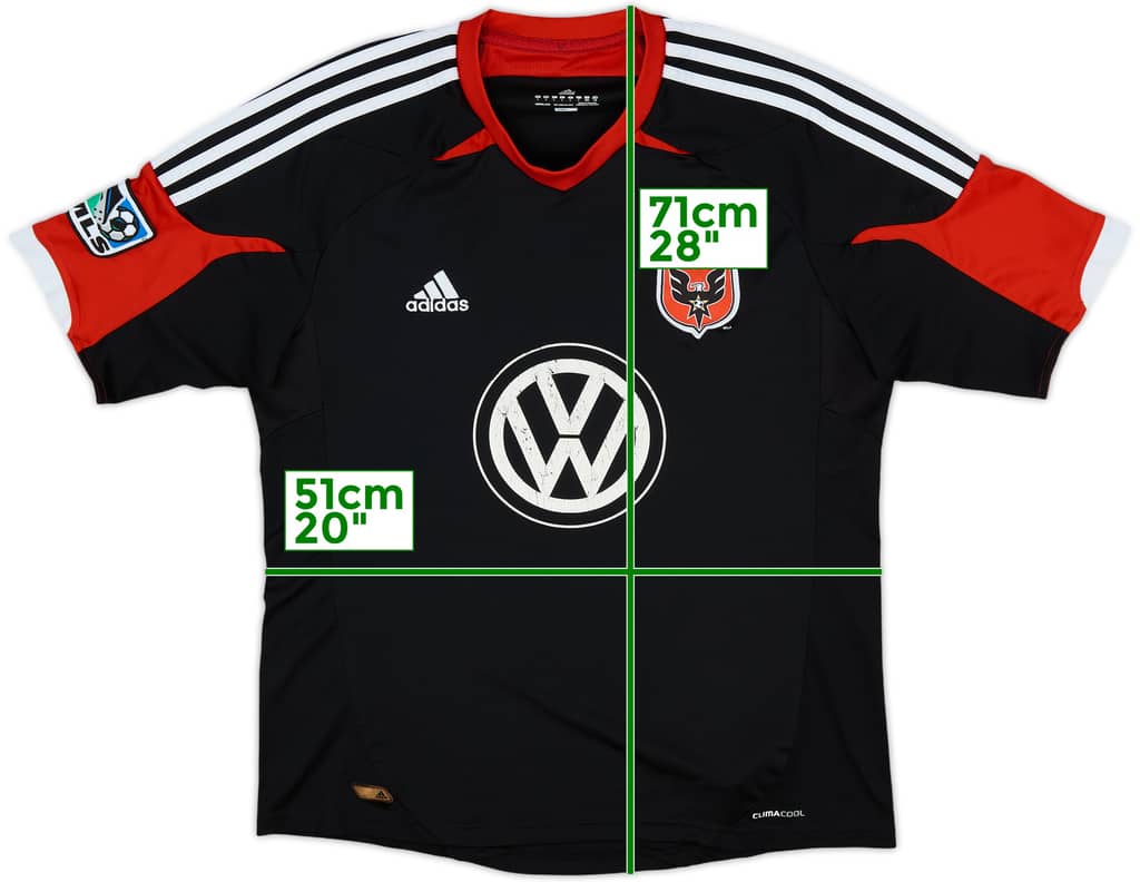 2010-11 DC United Home Shirt - 7/10 - (L)