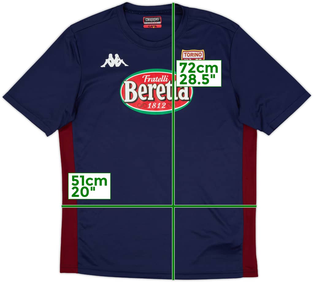 2017-18 Torino Kappa Training Shirt - 8/10 - (L)