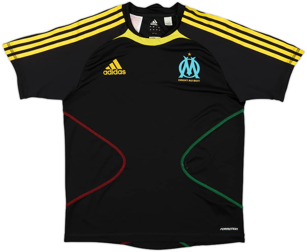 2010-11 Olympique Marseille adidas Training Shirt - 6/10 - (XL.Boys)
