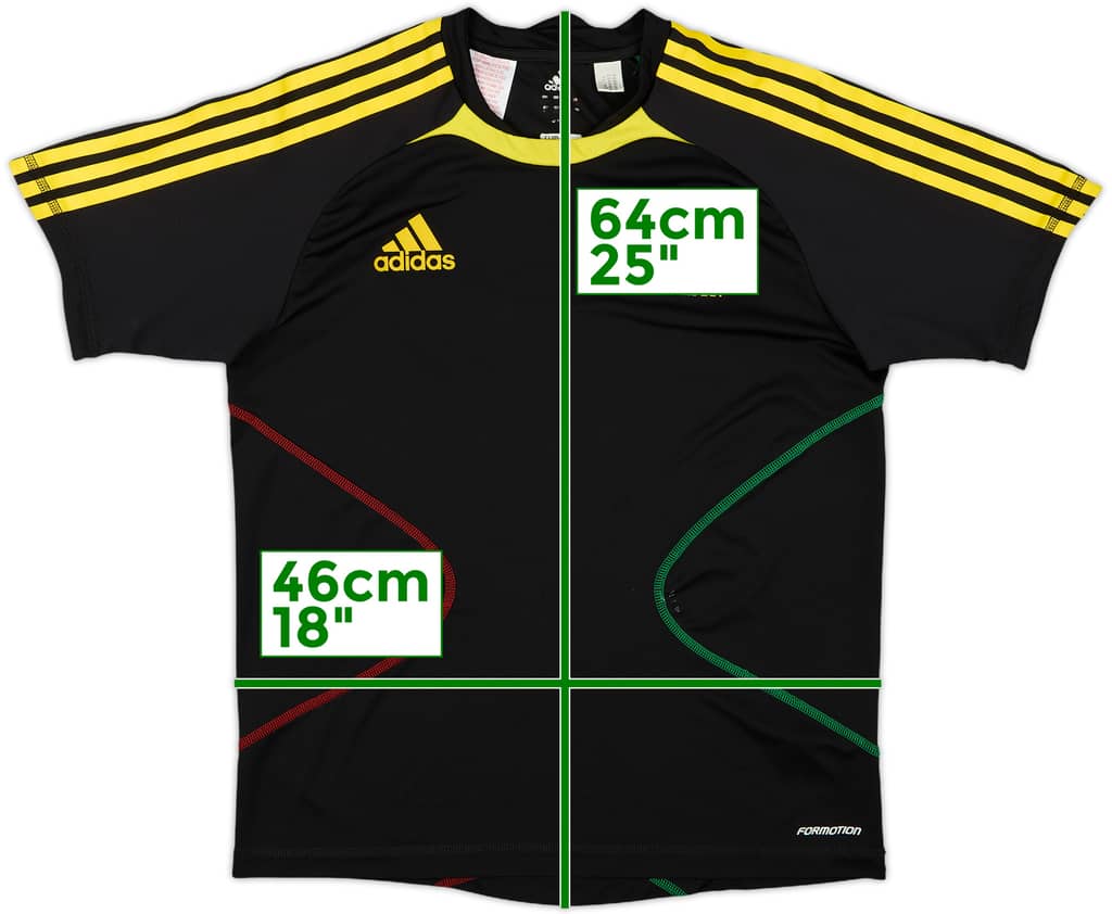 2010-11 Olympique Marseille adidas Training Shirt - 6/10 - (XL.Boys)