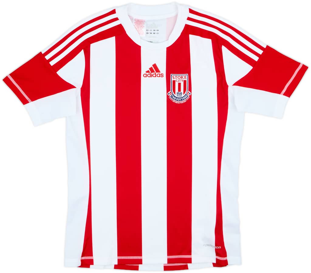 2012-13 Stoke City '150 Years' Home Shirt - 8/10 - (XL.Boys)