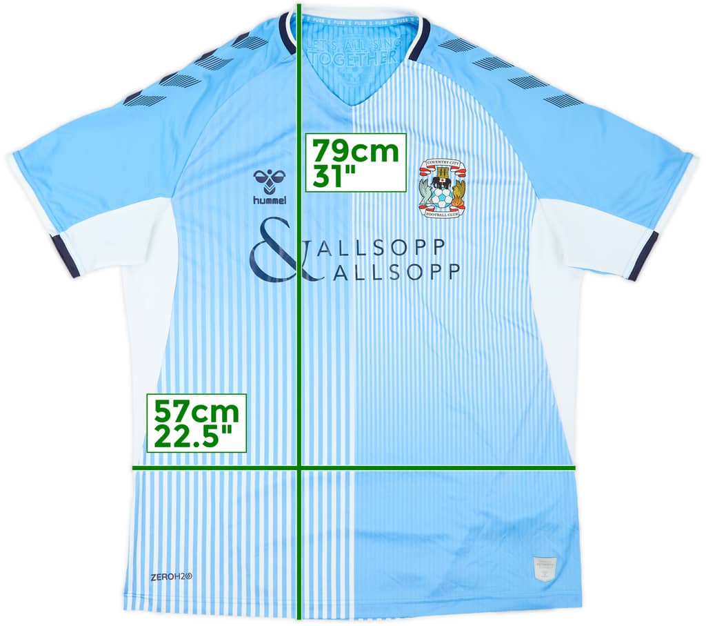2019-20 Coventry Home Shirt - 7/10 - (XXL)