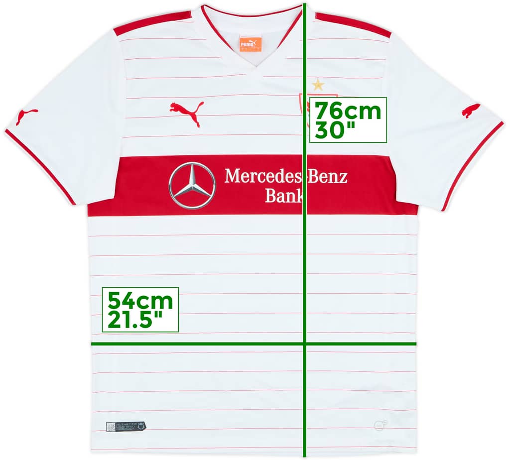 2013-14 Stuttgart Home Shirt - 5/10 - (L)