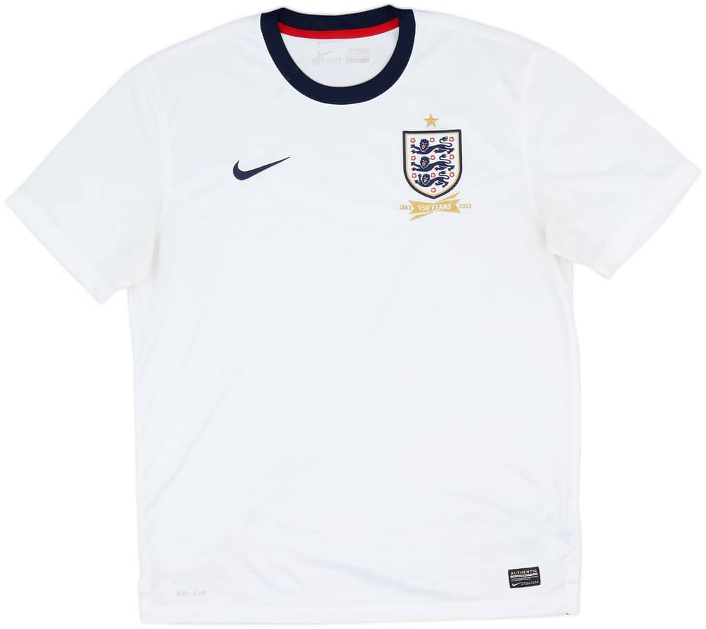 2013 England 150th Anniversary Home Shirt - 5/10 - (L)
