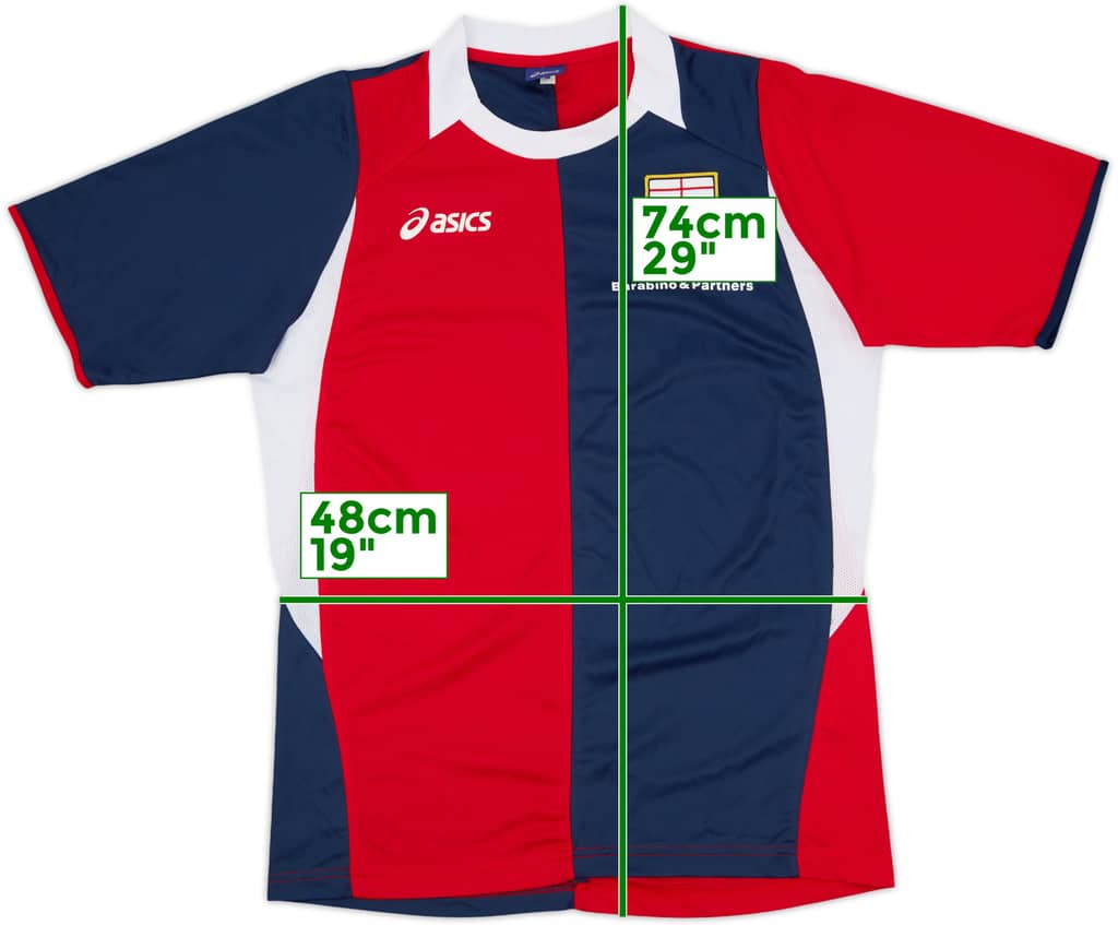 2011-12 Genoa Asics Training Shirt - 10/10 - (M)
