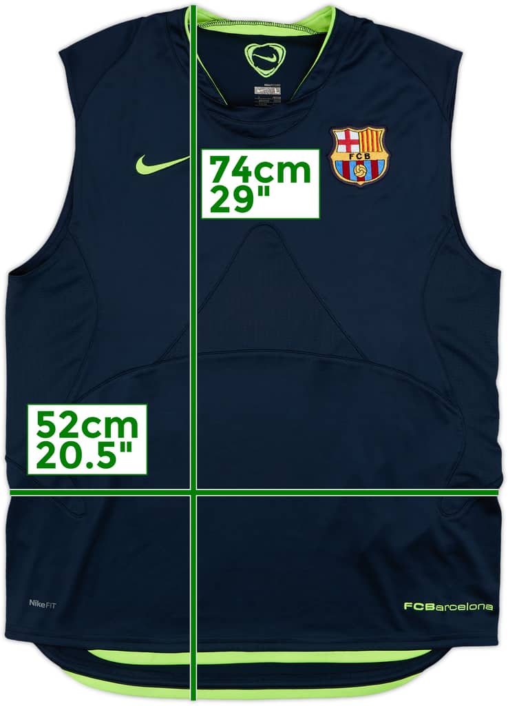 2008-09 Barcelona Nike Training Vest - 8/10 - (L)