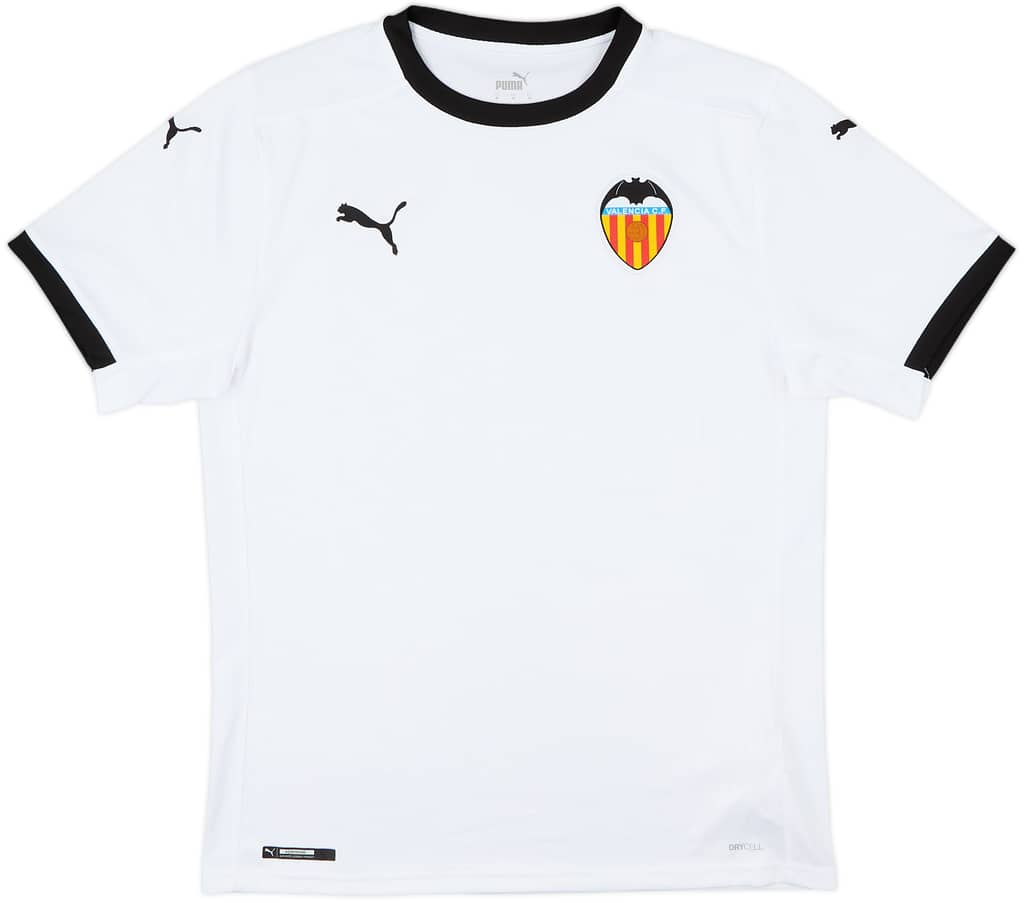 2020-21 Valencia Home Shirt - 9/10 - (M)