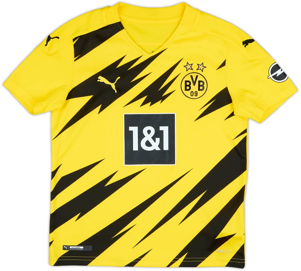 2020-21 Borussia Dortmund Home Shirt - 9/10 - (S.Boys)
