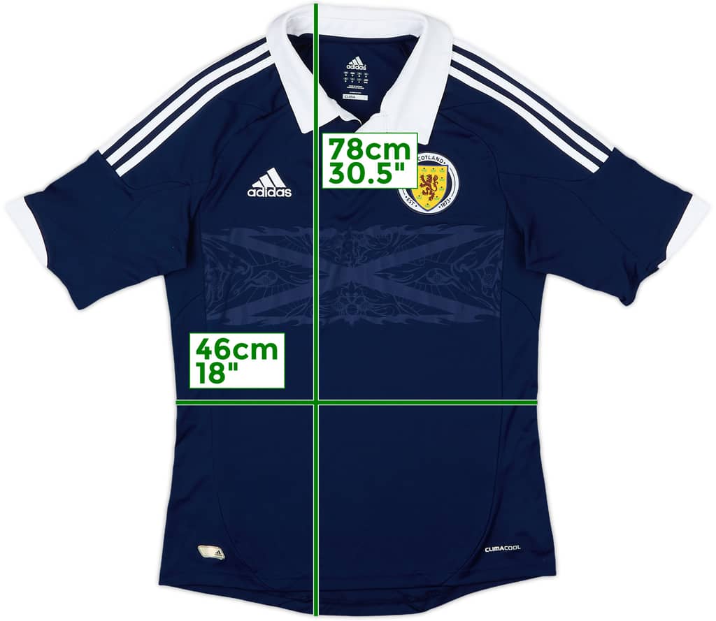 2011-13 Scotland Home Shirt - 10/10 - (M)