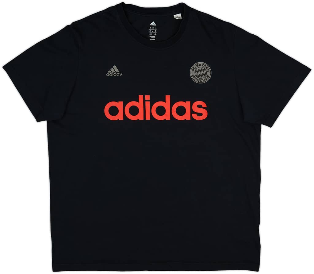 2014-15 Bayern Munich adidas Cotton Tee - 9/10 - (XL)