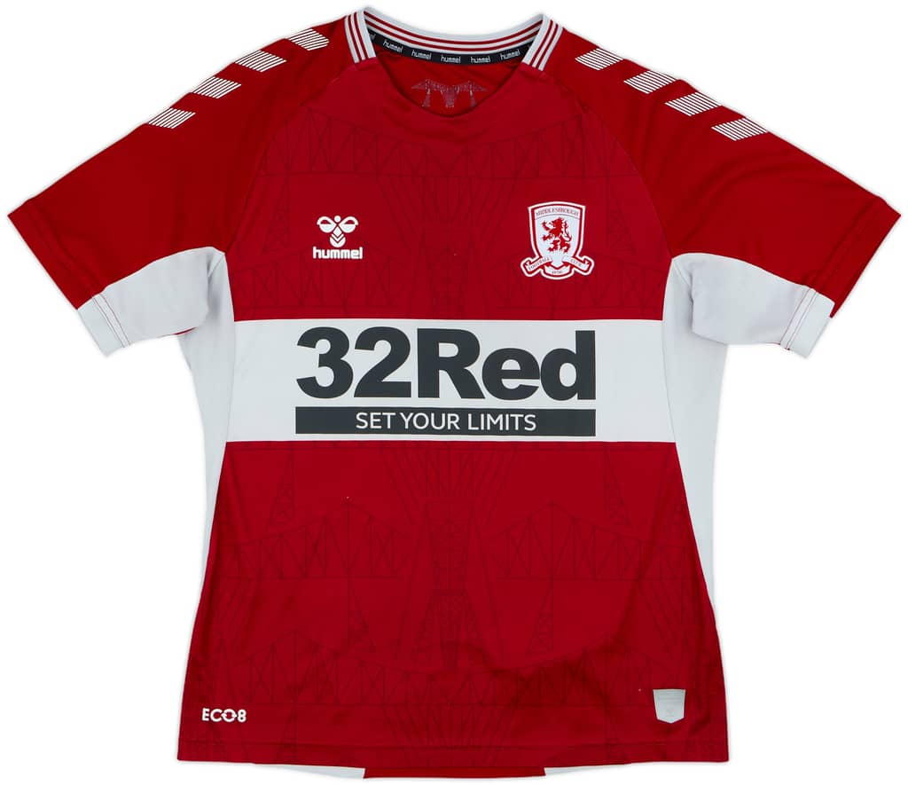 2021-22 Middlesbrough Home Shirt - 4/10 - (M)