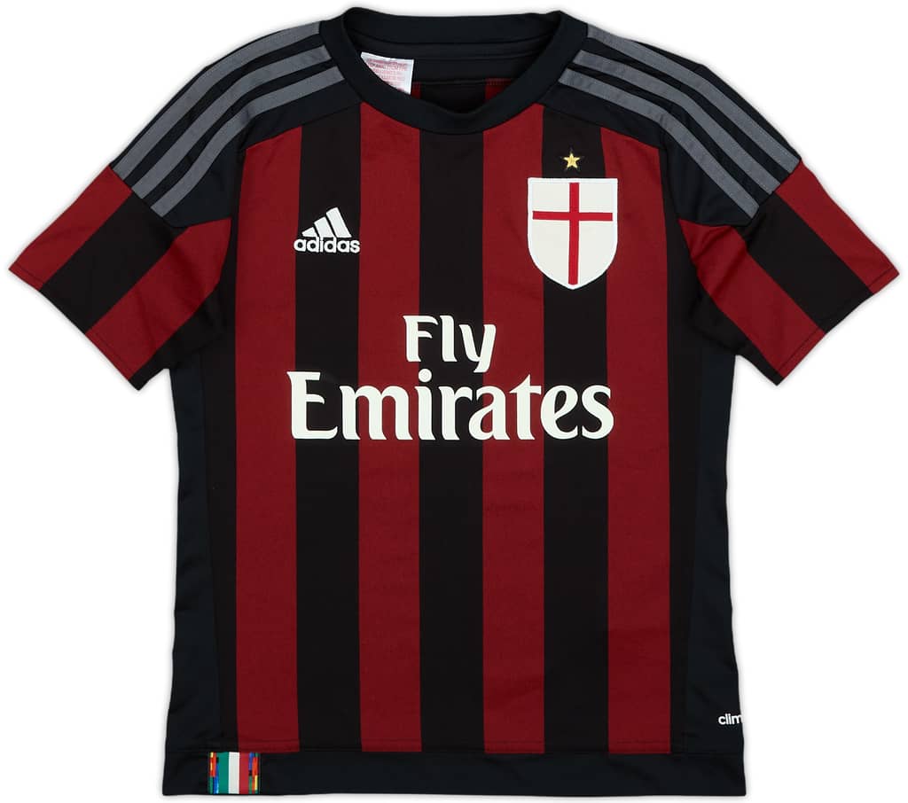 2015-16 AC Milan Home Shirt - 10/10 - (S.Boys)