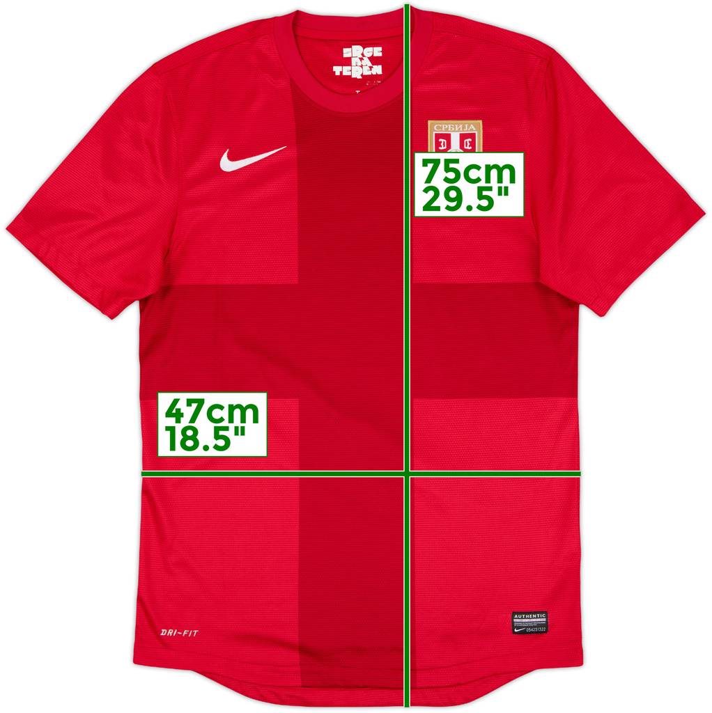 2012-14 Serbia Home Shirt - 9/10 - (S)