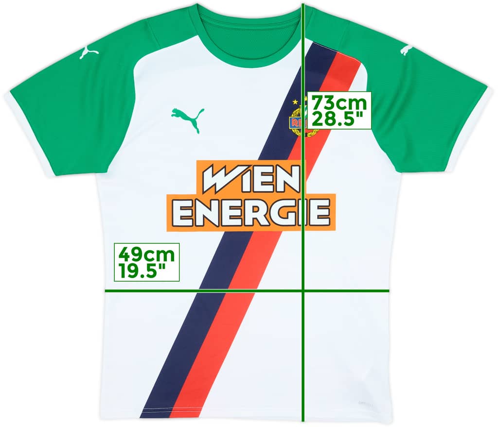 2021-22 Rapid Vienna Home Shirt - 10/10 - (M)