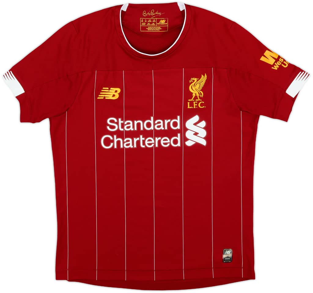 2019-20 Liverpool Home Shirt - 9/10 - (L.Boys)