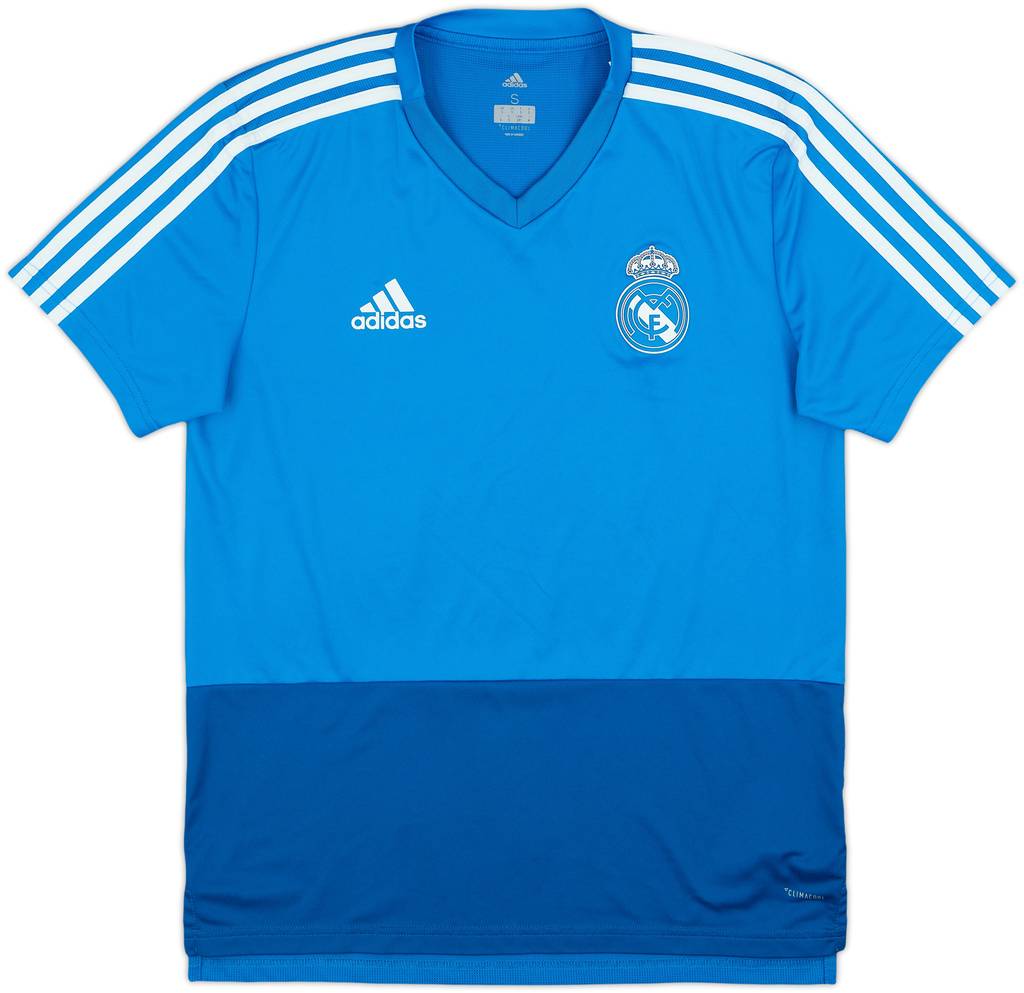 2018-19 Real Madrid adidas Training Shirt - 9/10 - (S)