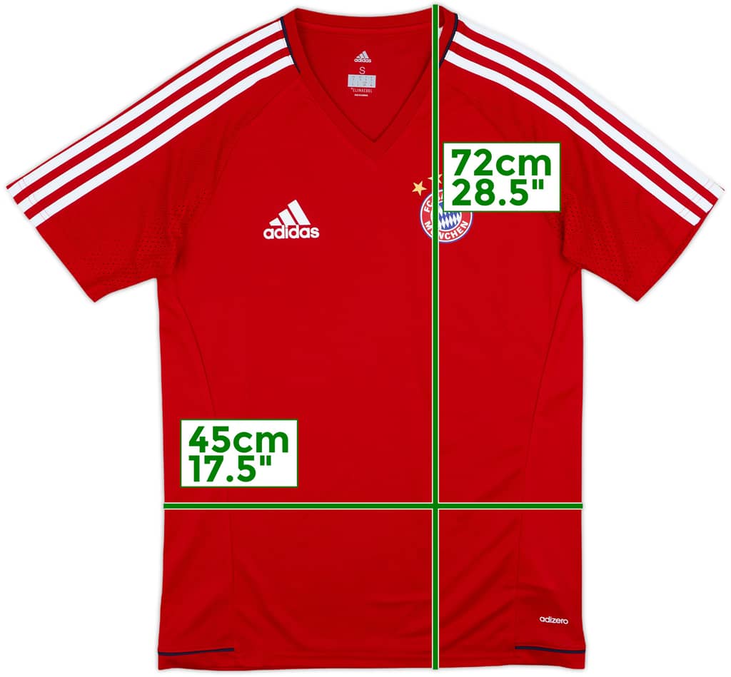 2017-18 Bayern Munich adizero Training Shirt - 8/10 - (S)