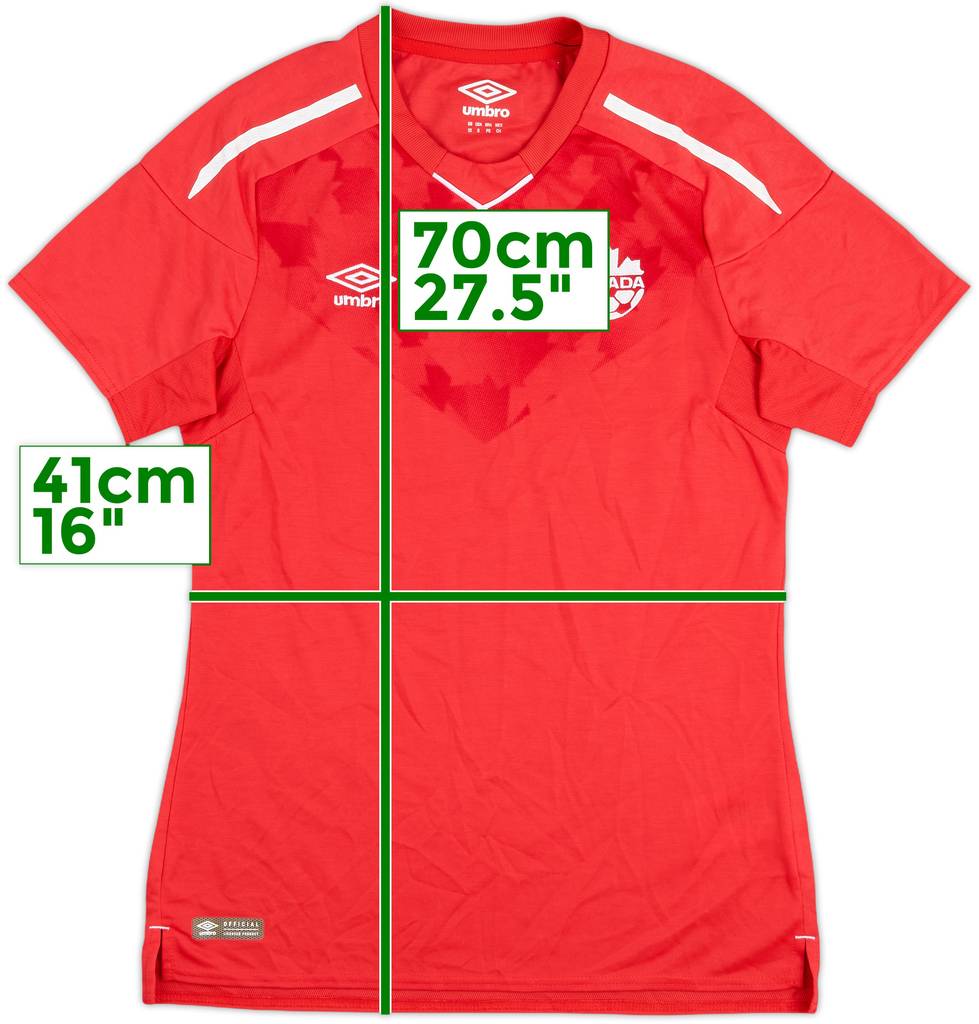 2018-19 Canada Home Shirt - 9/10 - (Women's S)