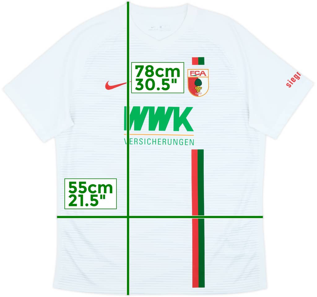 2018-19 Augsburg Home Shirt - 10/10 - (XL)