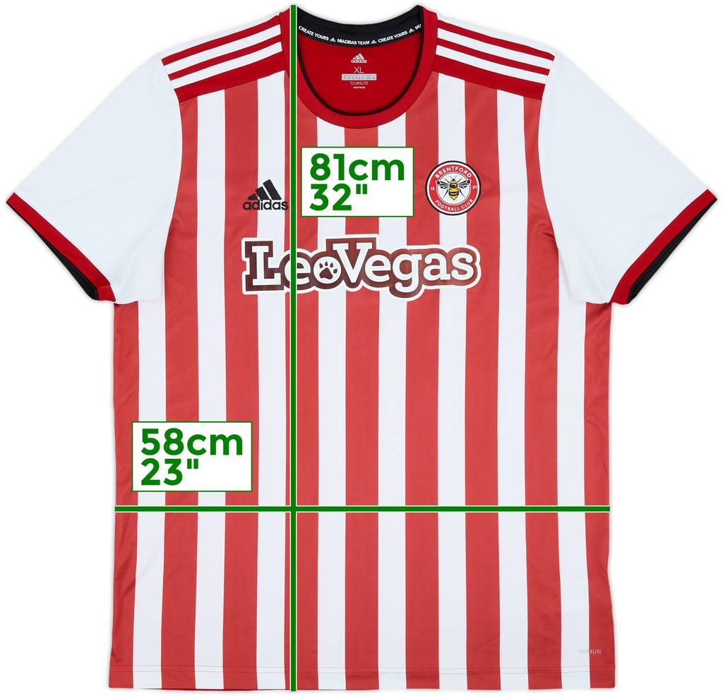 2018-19 Brentford Home Shirt - 10/10 - (XL)