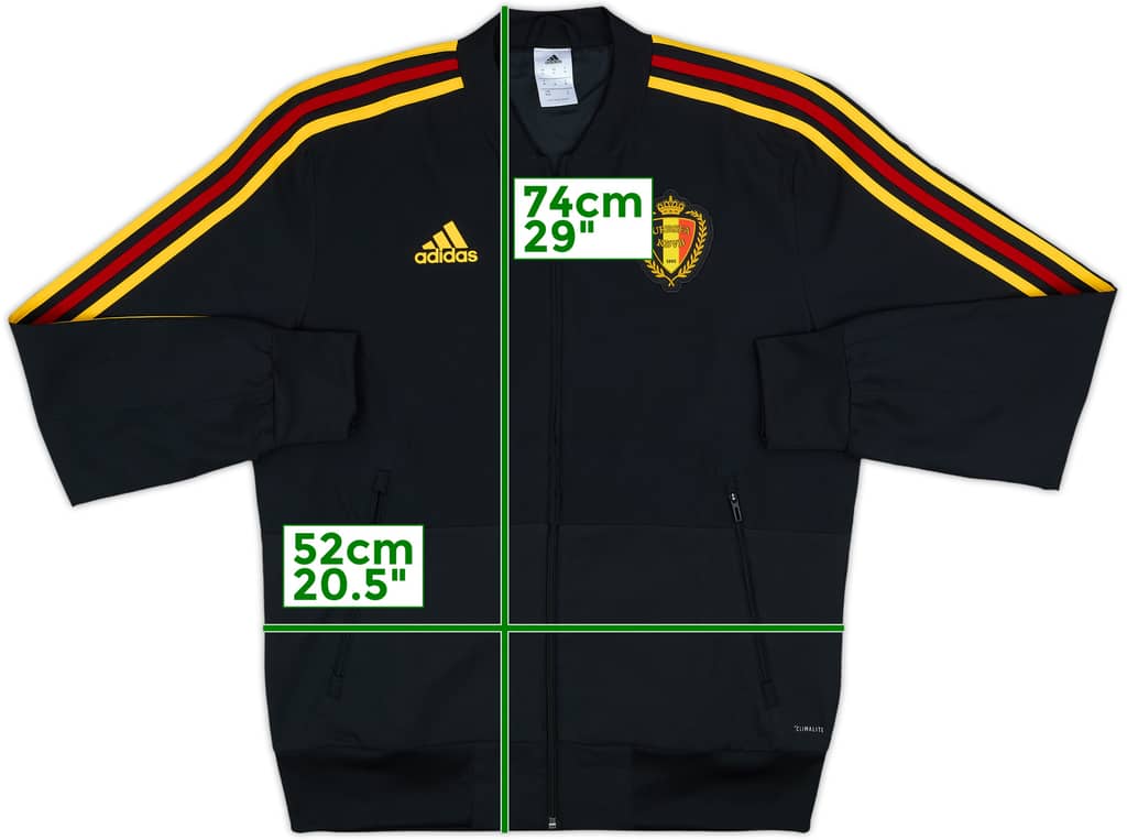 2017-18 Belgium adidas Track Jacket - 7/10 - (M)
