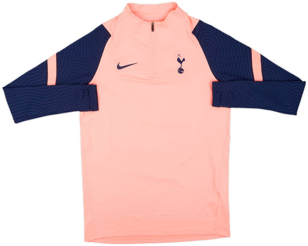 2020-21 Tottenham Nike 1/4 Zip Drill Top - 8/10 - (M)
