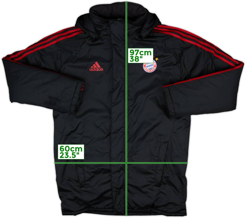 2011-12 Bayern Munich adidas Padded Bench Coat - 10/10 - (M/L)
