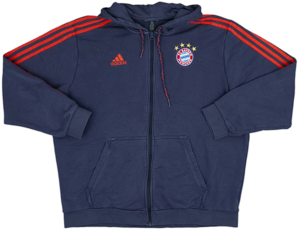 2019-20 Bayern Munich adidas Hooded Track Jacket - 8/10 - (XXL)
