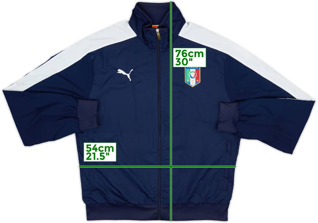 2010-11 Italy Puma Track Jacket - 9/10 - (XL)