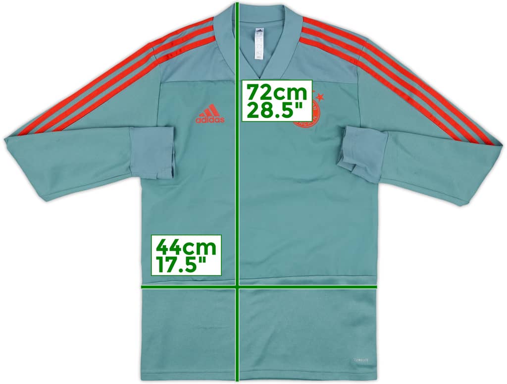 2018-19 Bayern Munich adidas Drill Top - 8/10 - (XS)