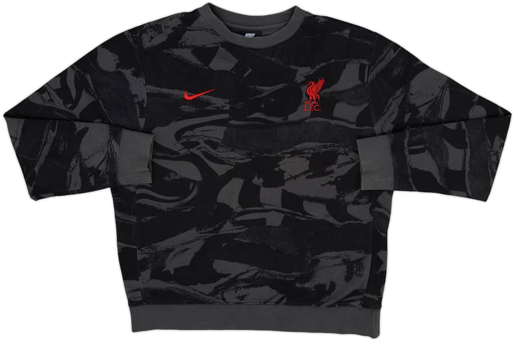 2020-21 Liverpool Nike Drill Top - 10/10 - (M)