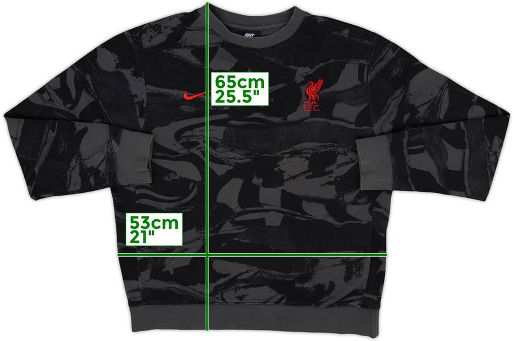 2020-21 Liverpool Nike Drill Top - 10/10 - (M)