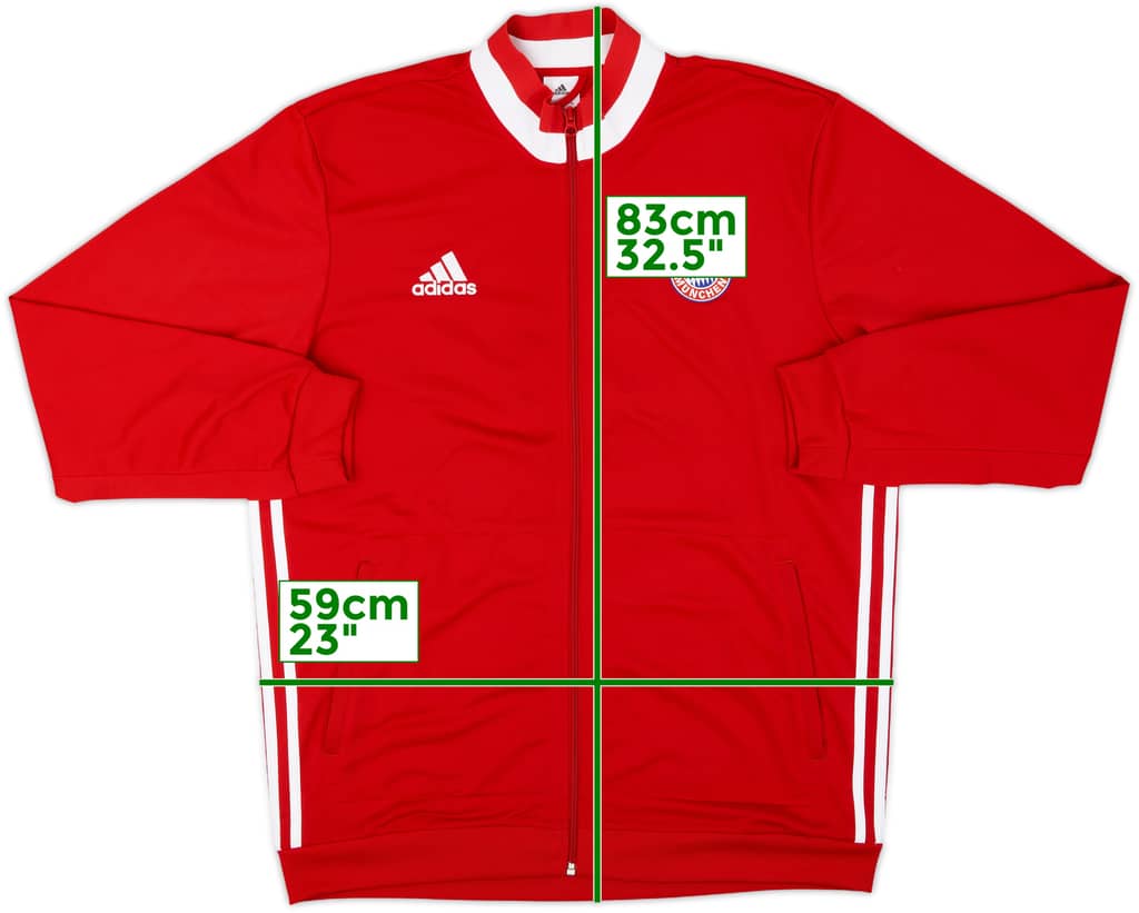2016-17 Bayern Munich adidas Track Jacket - 9/10 - (XL)
