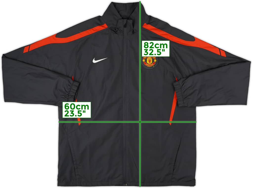 2010-11 Manchester United Nike Track Jacket - 9/10 - (L)