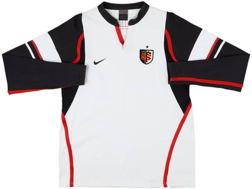 2002-03 Stade Toulousain Rugby Home L/S Shirt - 6/10 - (XL.Boys)