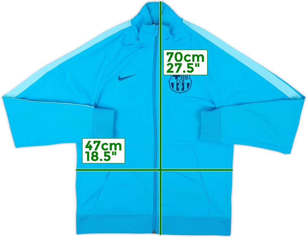 2018-19 Barcelona Nike Track Jacket - 8/10 - (S)