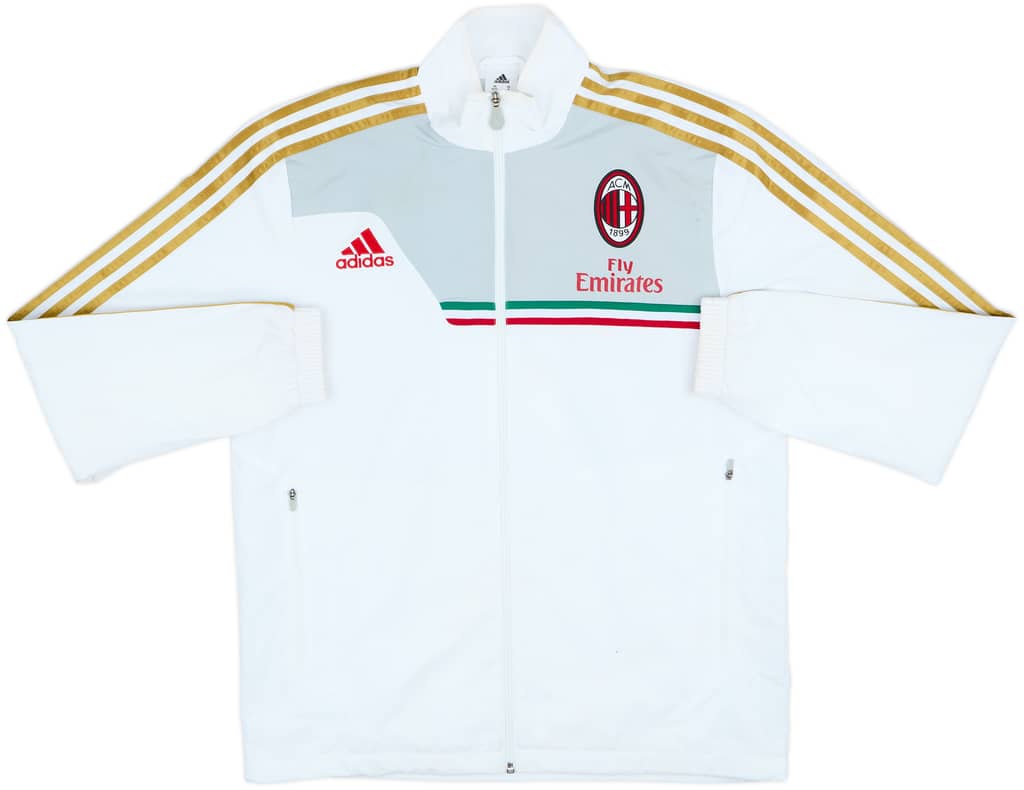 2013-14 AC Milan adidas Track Jacket - 6/10 - (M/L)