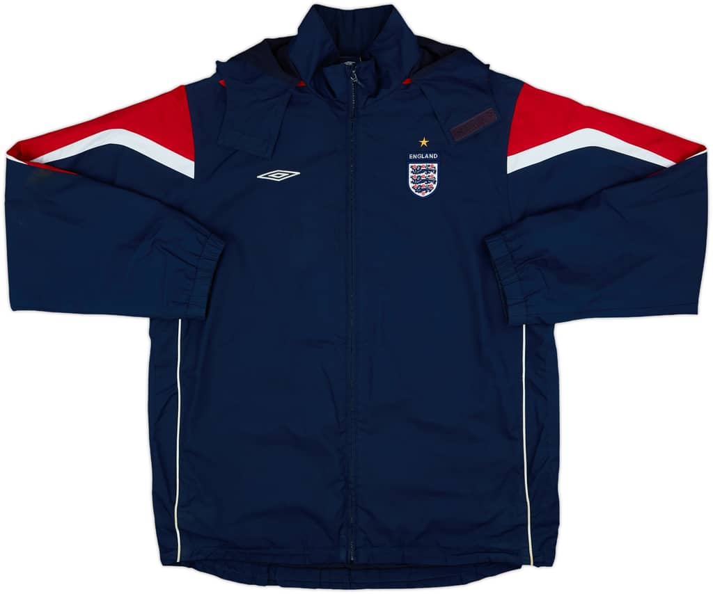 2004-06 England Umbro Hooded Rain Jacket - 5/10 - (L)